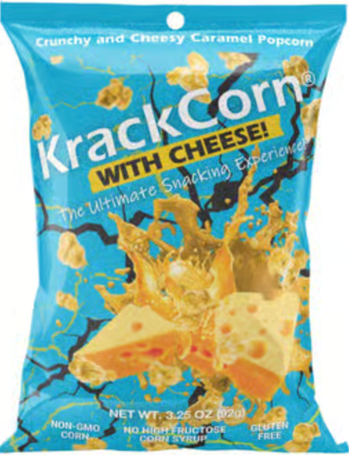 KrackCorn With CHEESE! 3.25 OZ Personal Size