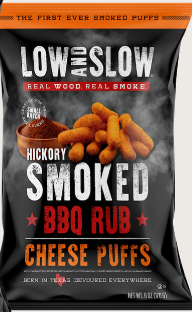 Low & Slow Hickory Smoked BBQ Cheese Puffs 6 oz.
