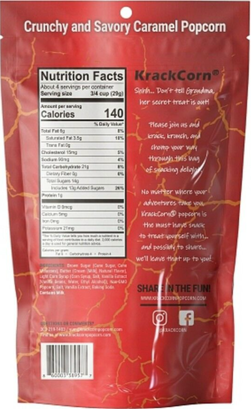KrackCorn Original 4 OZ Personal Size