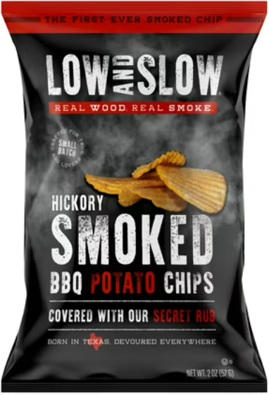 Low and Slow Hickory Smoked BBQ Chip 2 oz.