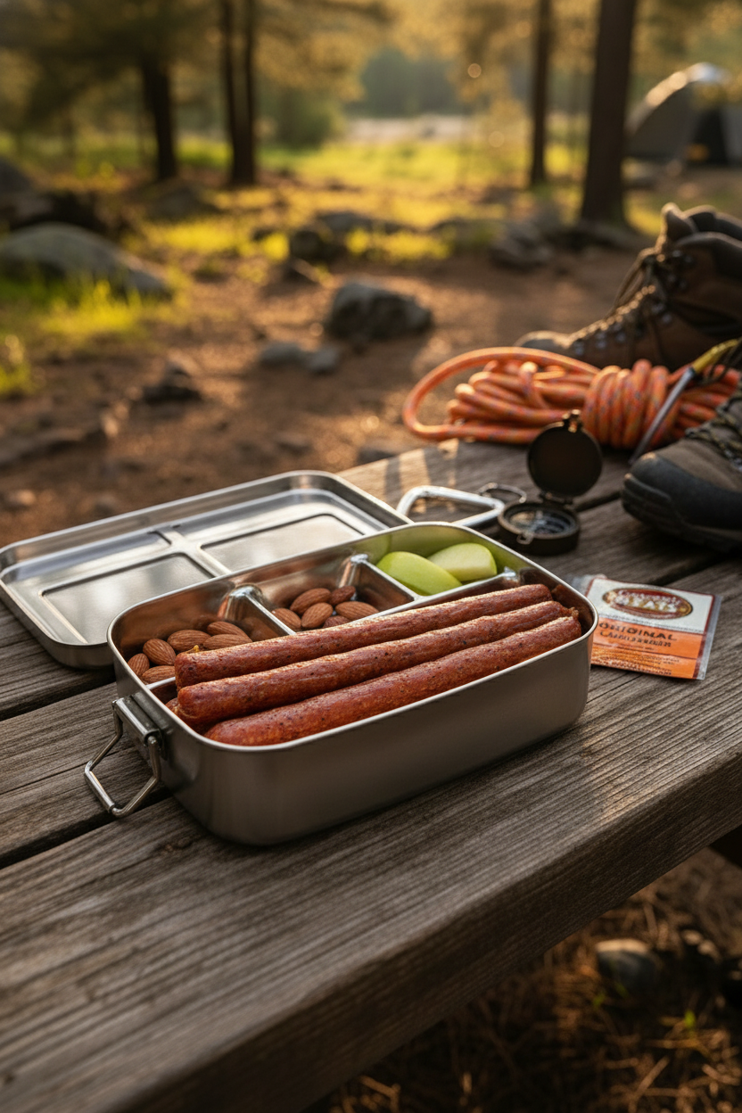 Crescent Meat Sticks in lunchbox