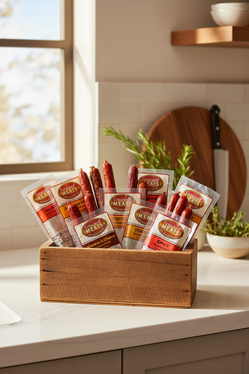 Meaty Mix Pack - Assorted Crescent Meats Sticks